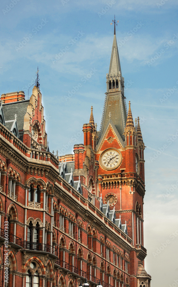 Obraz premium Saint Pancras station
