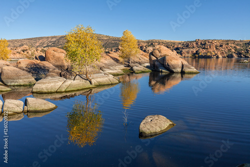 Watson Lake Prescott Arizona in Fall