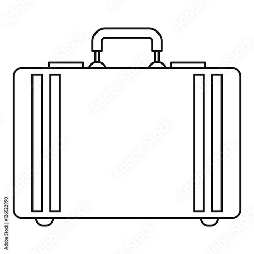 Diplomat icon. Outline illustration of diplomat vector icon for web