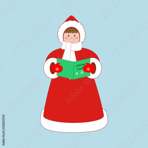 Christmas carols singer