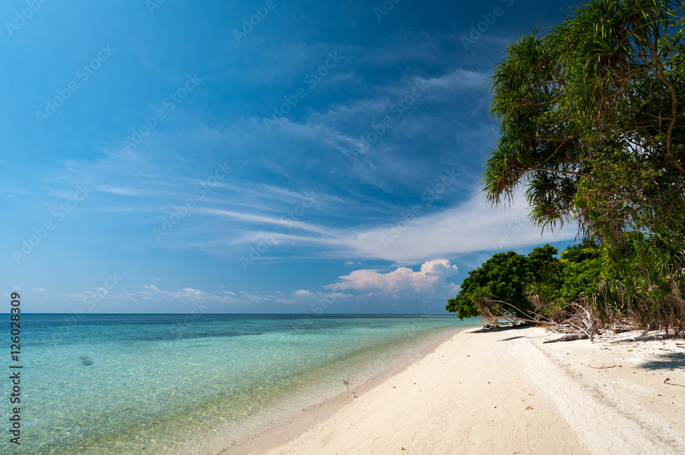 Lankyan Island beach, Malaysia