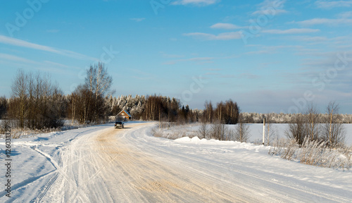 Winter, cold day