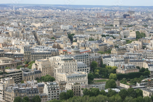 Blick vom Eiffelturm, Paris © Inka