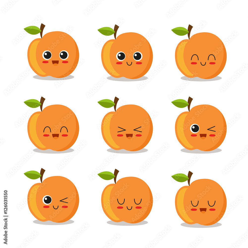 Peach character collection