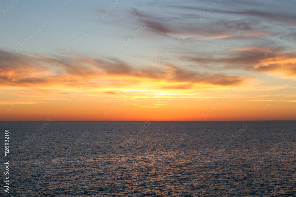 Obraz premium Sea sunset