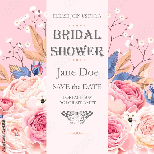 Bridal shower invitation
