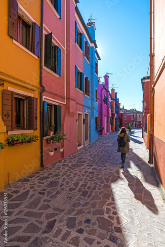 Venice (Italy) - Burano, the town of a thousand colors, an enchanted island in the heart of the Venice lagoon © ValerioMei