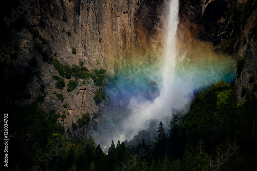 Bridalveil Falls Rainbow  Yosemite