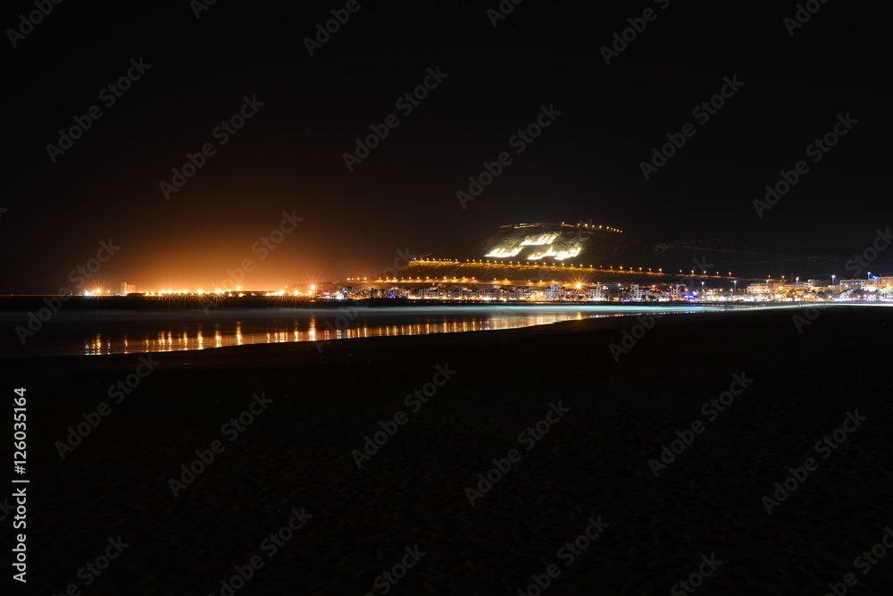 Agadir by night