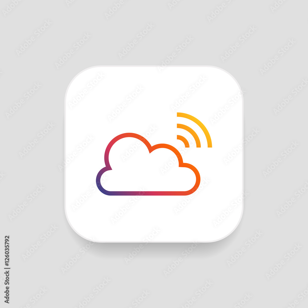 Broadcast icon vector, clip art. Live stream cloud computing. Also useful as logo, square app icon, web UI element, symbol, graphic image, silhouette and illustration. Broadcast icon vector, clip art. Live stream cloud computing. Also useful as logo, square app icon, web UI element, symbol, graphic image, silhouette and illustration.