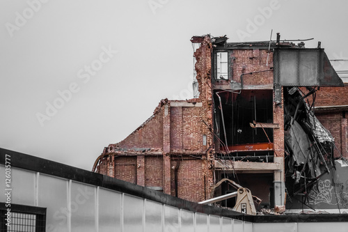 Demolition in progress © Pav-Pro Photography 