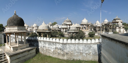 Ahar cenotaphs of the Maharanas of Mewar, photo