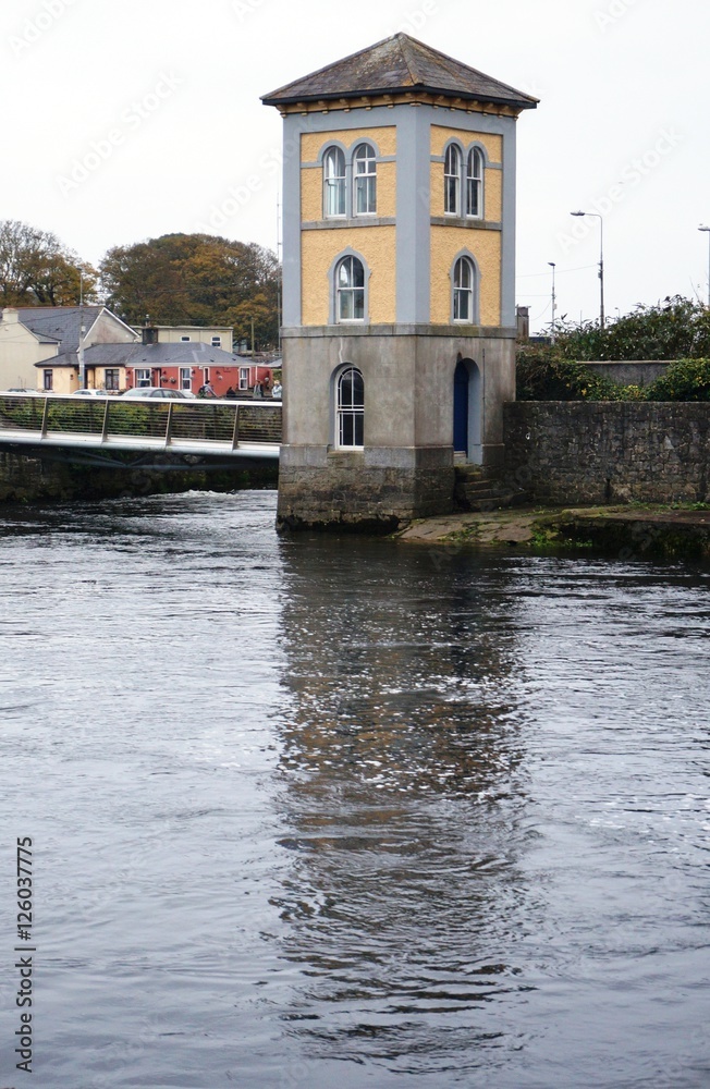 Obraz premium The city of Galway in the West of Ireland
