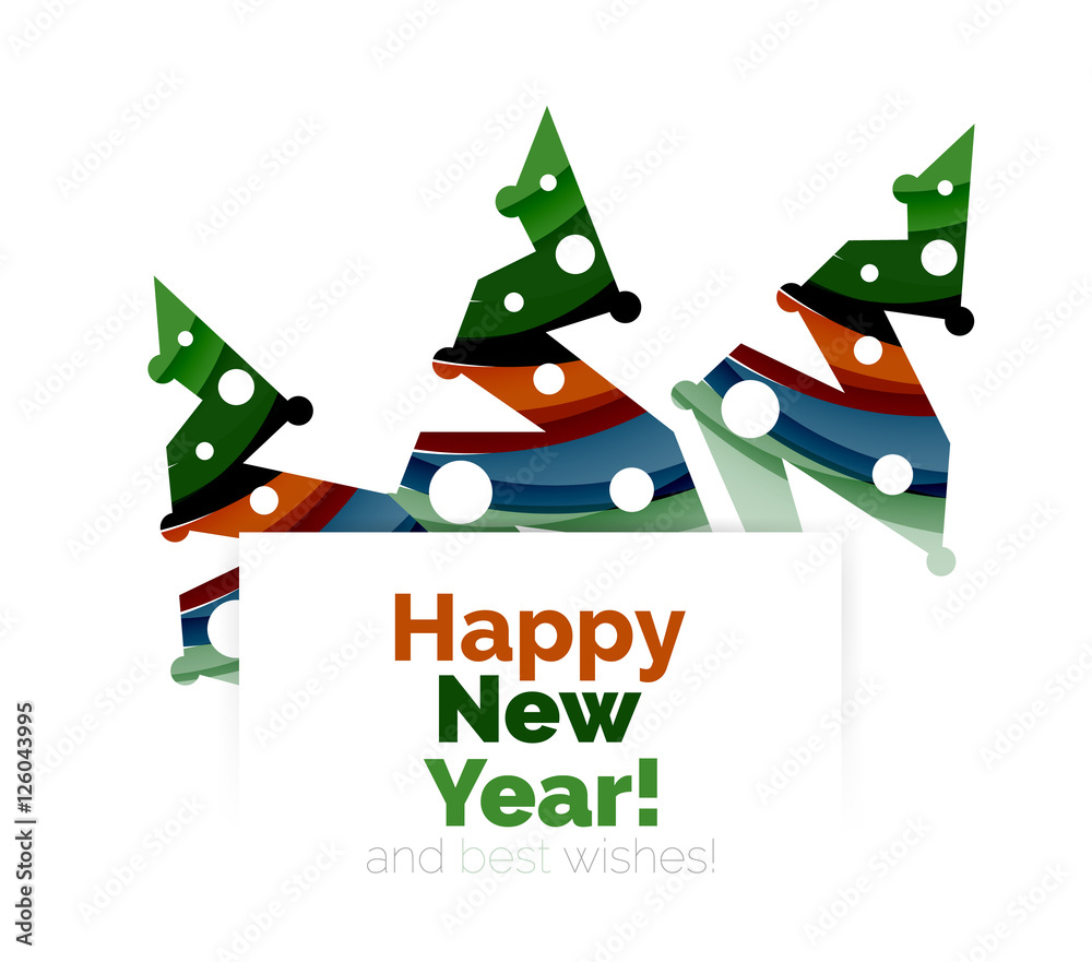 Christmas and New Year promotion banner design Christmas and New Year promotion banner design