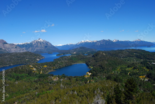 Bariloche  Argentina  Nahuel Huapi National Park foothills of Patagonian Andes