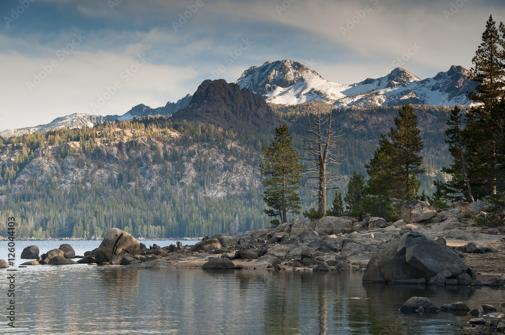 Caples Lake, Carson Pass Area, Sierra Nevadas
