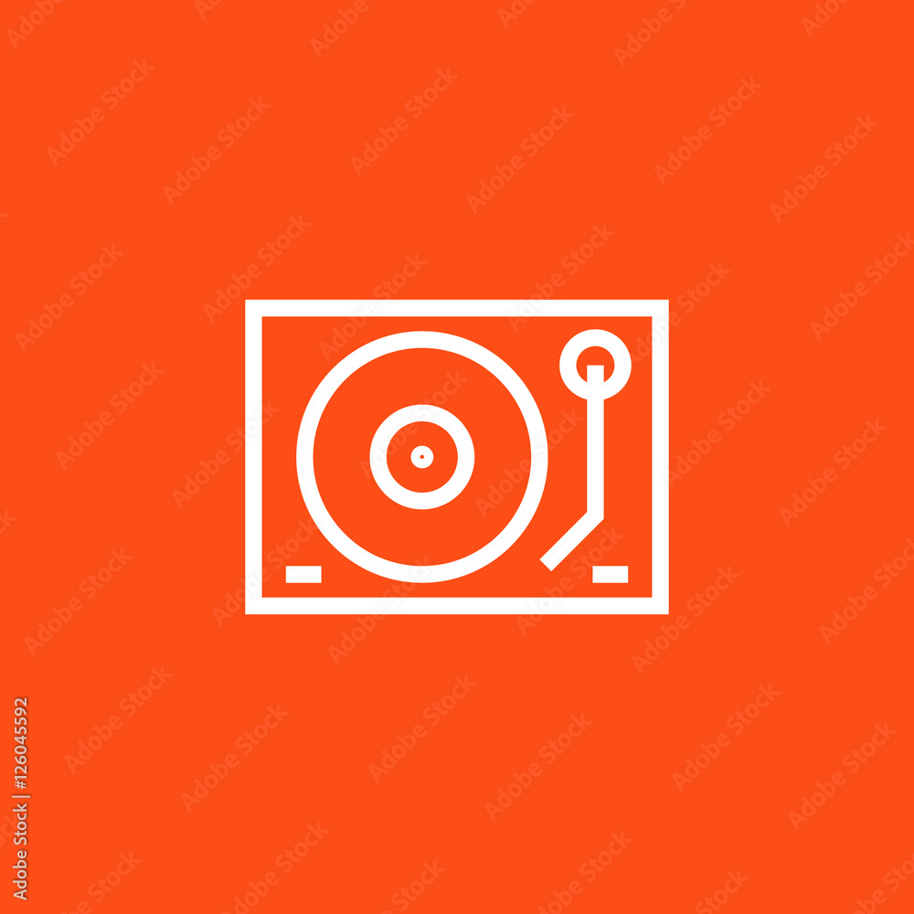 Dj mixer icon vector, clip art. Gramophone vector symbol. Also useful as logo, web UI element, silhouette and illustration. Dj mixer icon vector, clip art. Gramophone vector symbol. Also useful as logo, web UI element, silhouette and illustration.