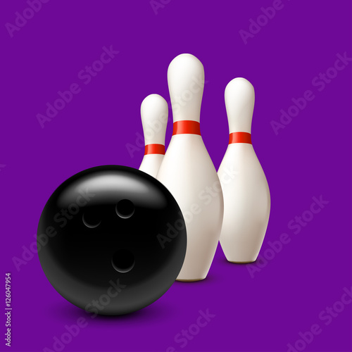 three pins and ball