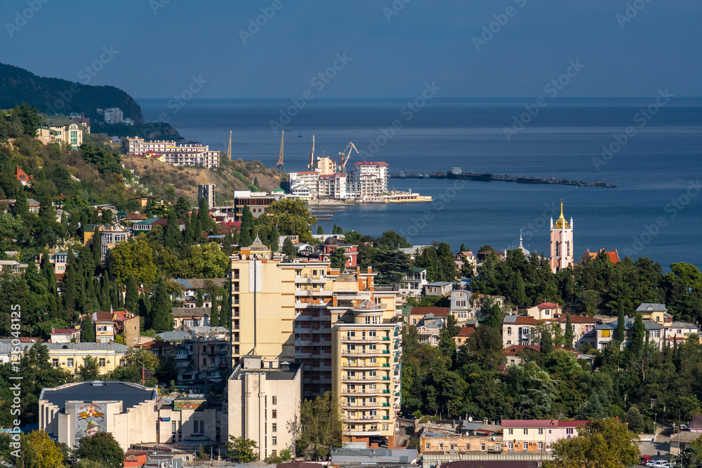 View of Yalta from the cable car