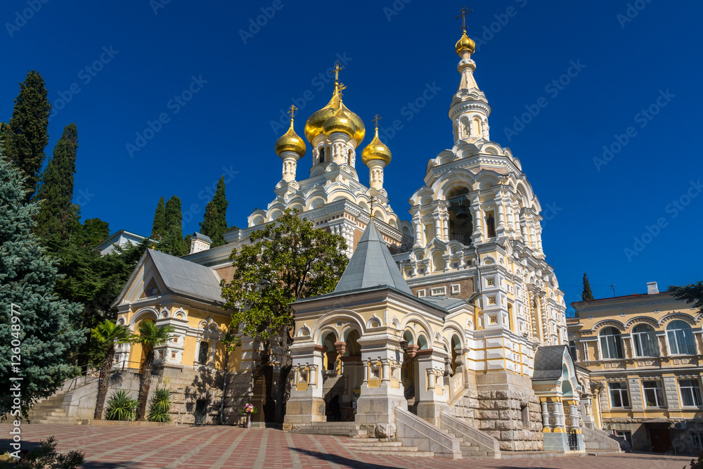 St. Alexander Nevsky Cathedral in Yalta