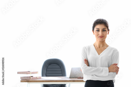 Successful mature businessw...