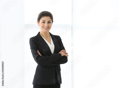Successful mature businessw...