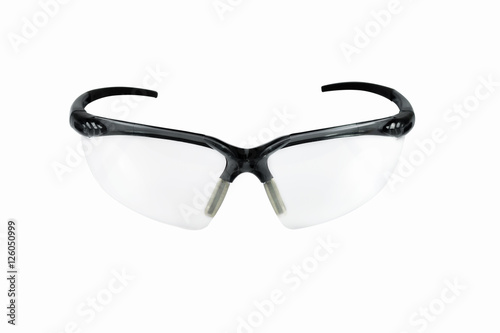 Safety goggles, Safety glasses isolated on white background