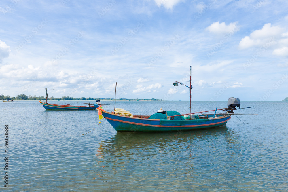 Small fishing boat