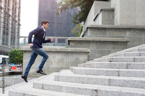 Photography Businessman in hurry