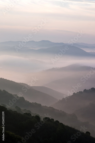 Misty hills in the morning © Mauro Rodrigues
