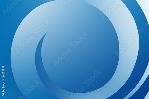 Blue spiral abstract background