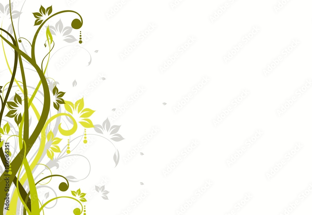 beauty abstract floral background