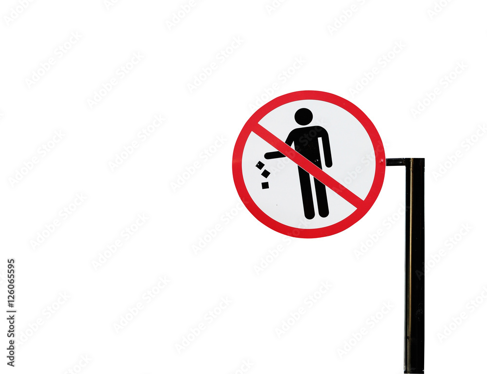 Set of sign with prohibiting different designations Set of sign with prohibiting different designations