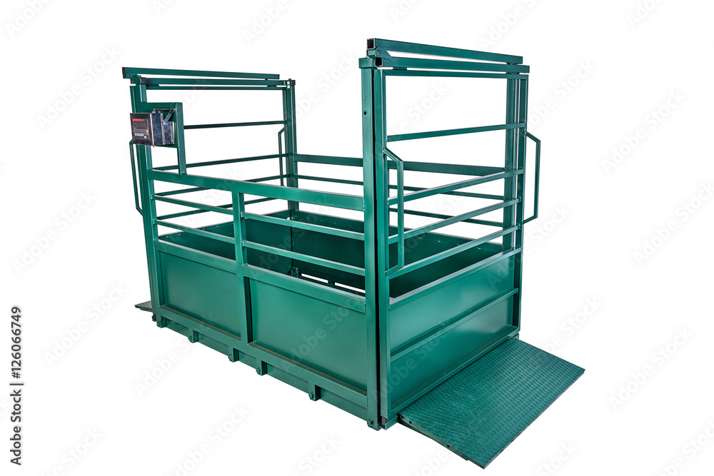 scales for weighing of animals