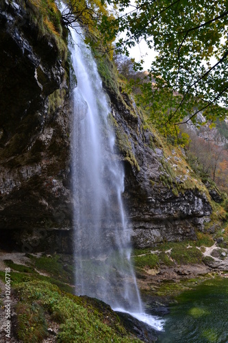 Fontanone di Goriuda dalla Val Raccolana