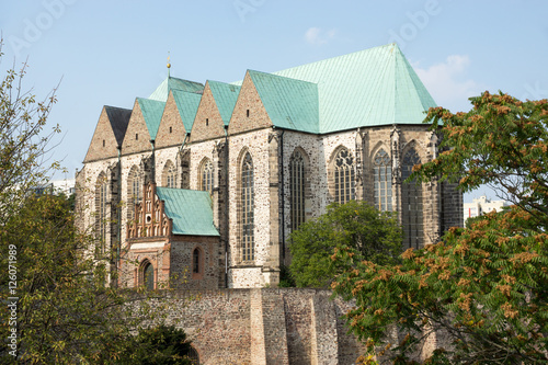 Sankt-Petri-Kirche in Magdeburg, Sachsen-Anhalt
