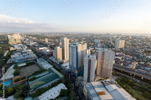 Makati Skyline, Manila - Philippines.