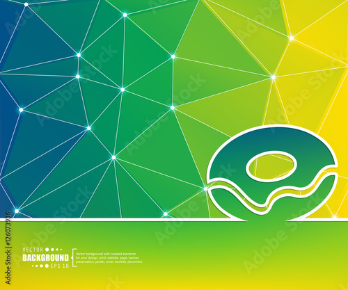 Abstract creative concept vector background. For web and mobile applications, illustration template design, business infographic, brochure, banner, presentation, poster, cover, booklet, document