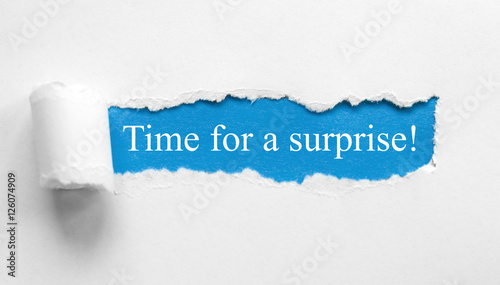 Foto Time for a surprise
