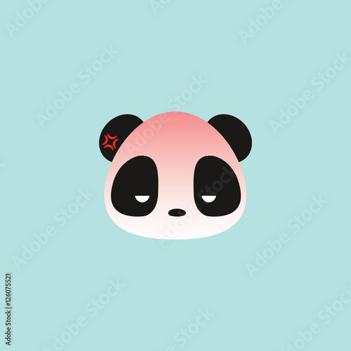 Fototapeta Naklejka Na Ścianę i Meble -  Cute panda face