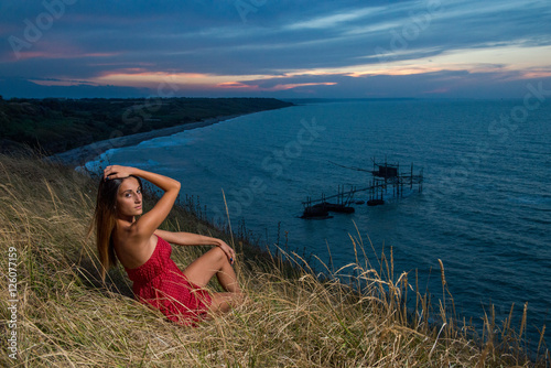 фотографія Ragazza a Punta Aderci e Punta Penna, Vasto