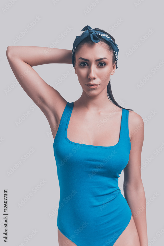 Beauty in swimsuit. Beauty in swimsuit.
