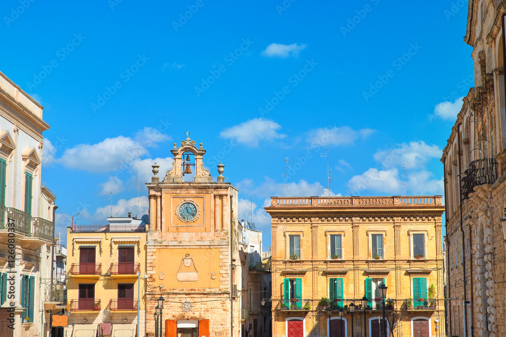 Fototapeta premium Alleyway. Acquaviva delle fonti. Puglia. Italy. 