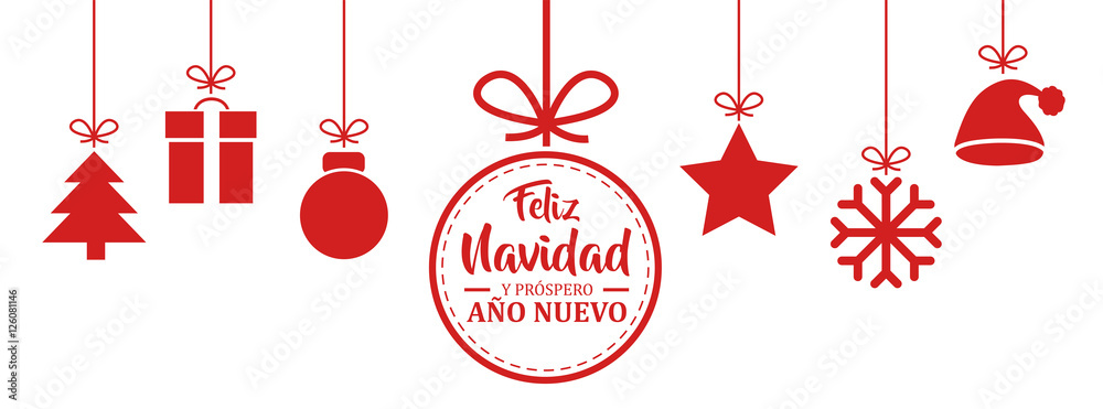 ¡Feliz Navidad y próspero año nuevo!
