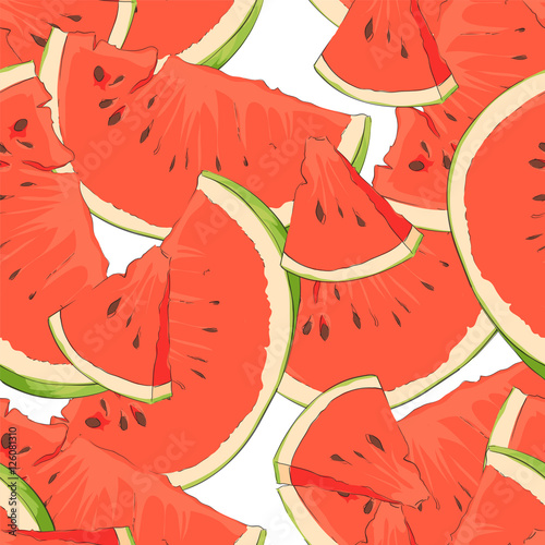 Juicy summer watermelon