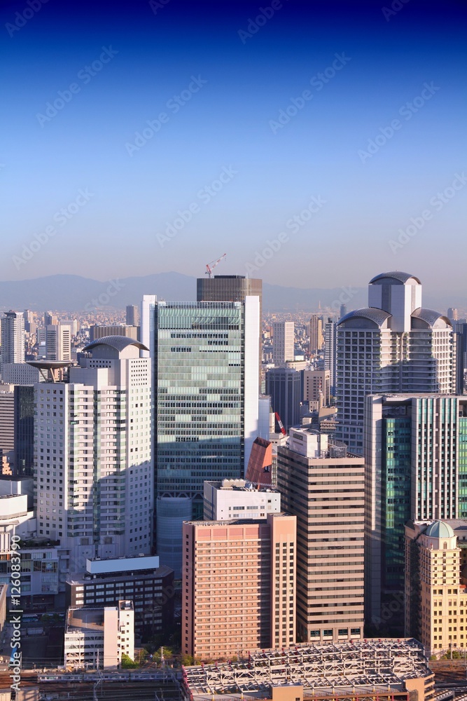 Osaka skyline