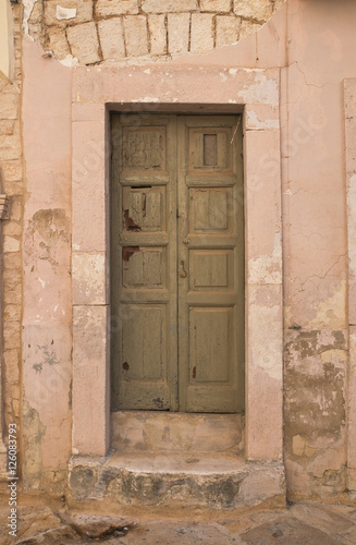 Wooden door. Acquaviva delle fonti. Puglia. Italy.  © Mi.Ti.