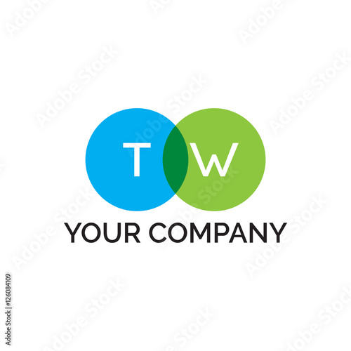 simple initial two circle Free Download simple initial two circle - GFXLoad