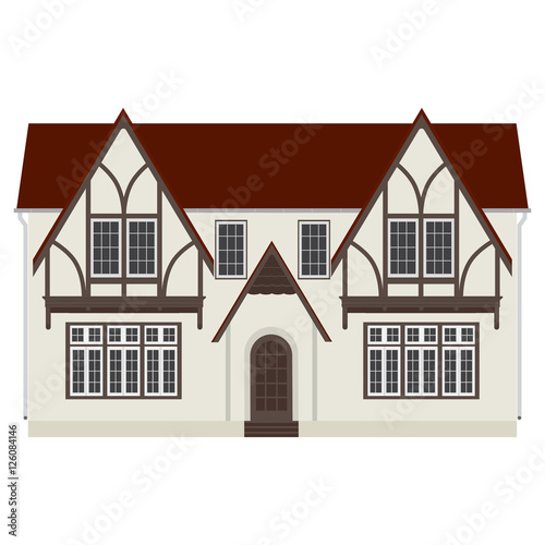 German house vector