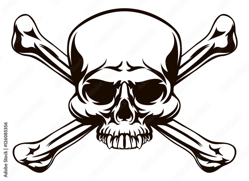Skull and Cross Bones Sign